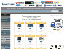 Tablet Screenshot of bluemavi.com